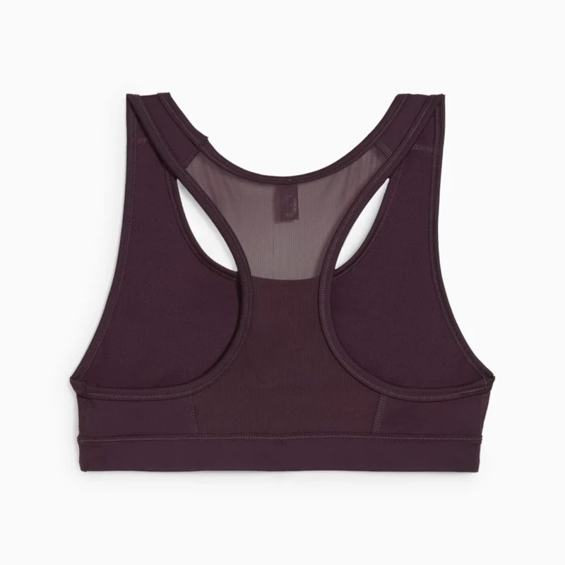 Bustiera Midnight Plum pentru alergare, Puma