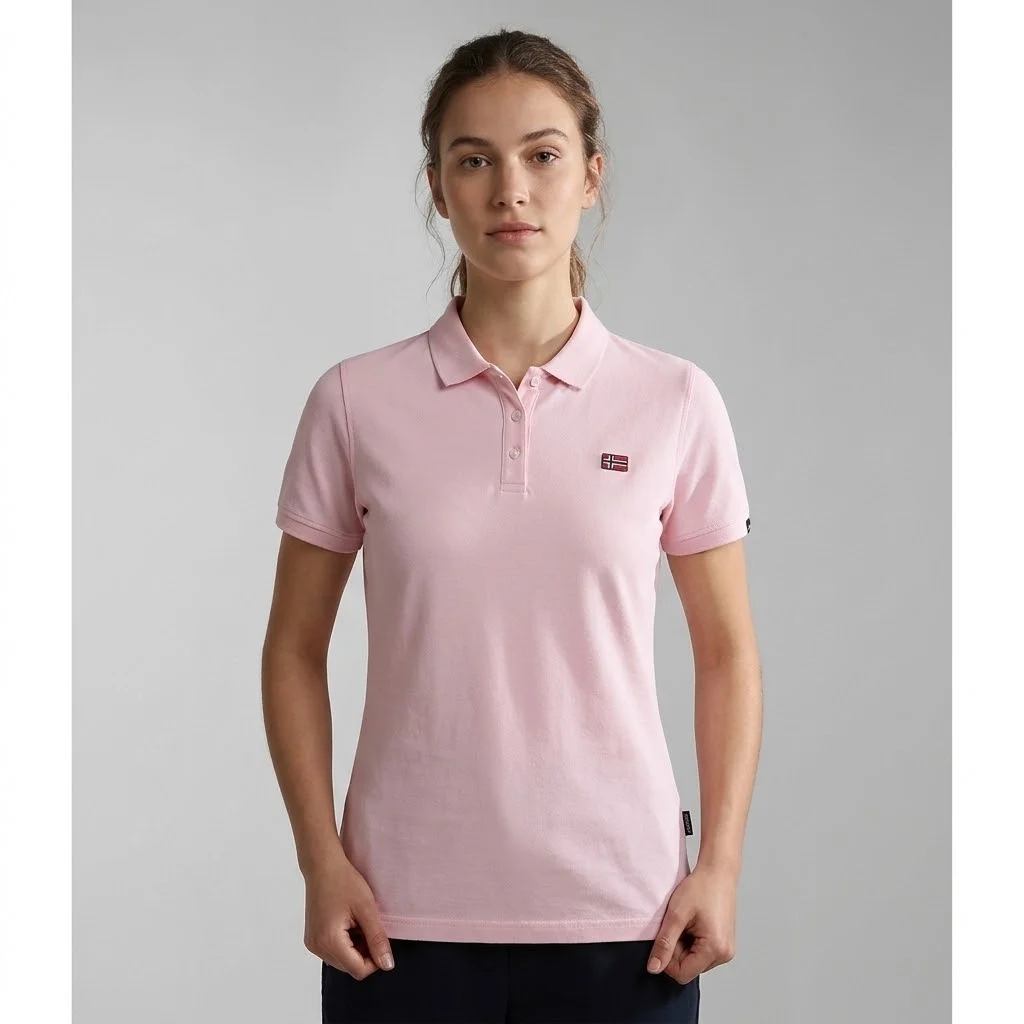 Tricou Polo damă Norway 1963 roz