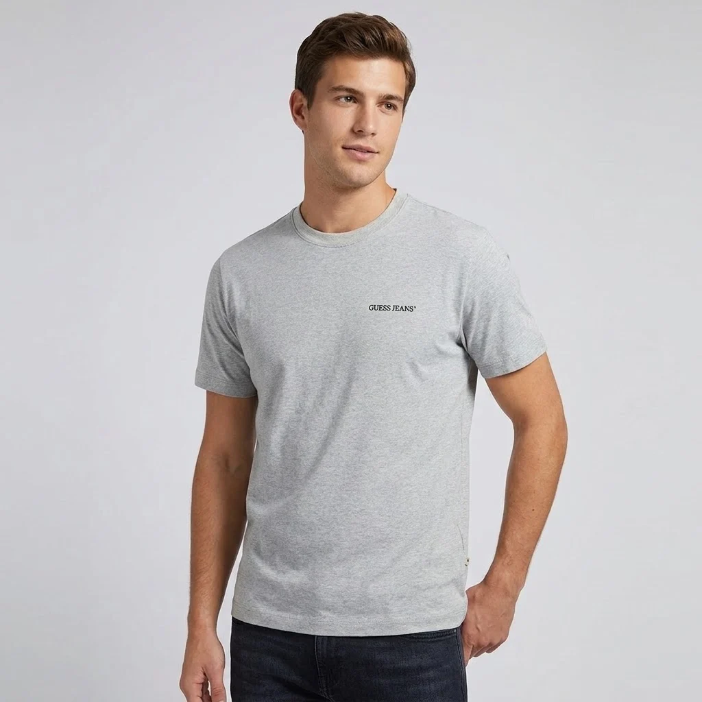 Tricou bărbați Guess Jeans, regular fit