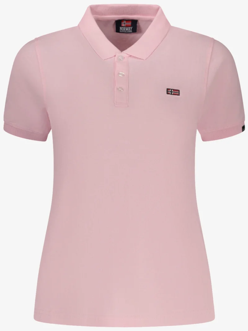 Tricou Polo damă Norway 1963 roz