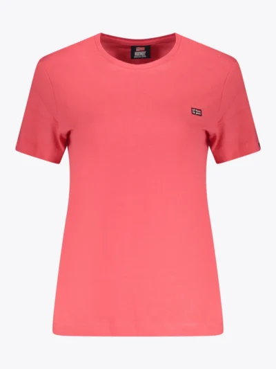 Tricou damă Norway 1963 bumbac 100% roșu