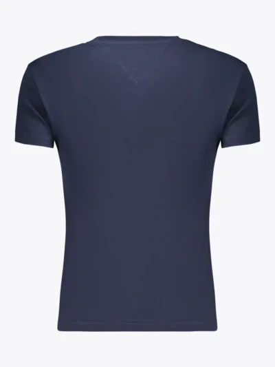 Tricou Tommy Hilfiger pentru femei de culoare albastră