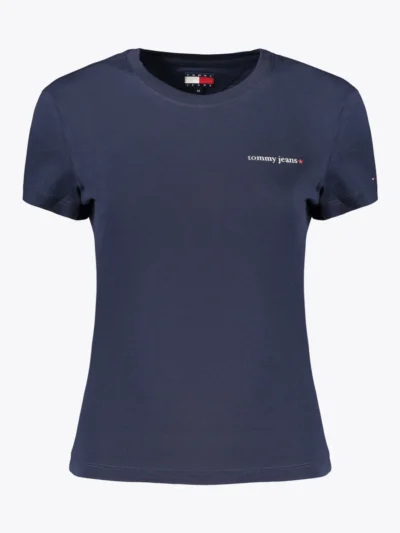 Tricou Tommy Hilfiger pentru femei de culoare albastră