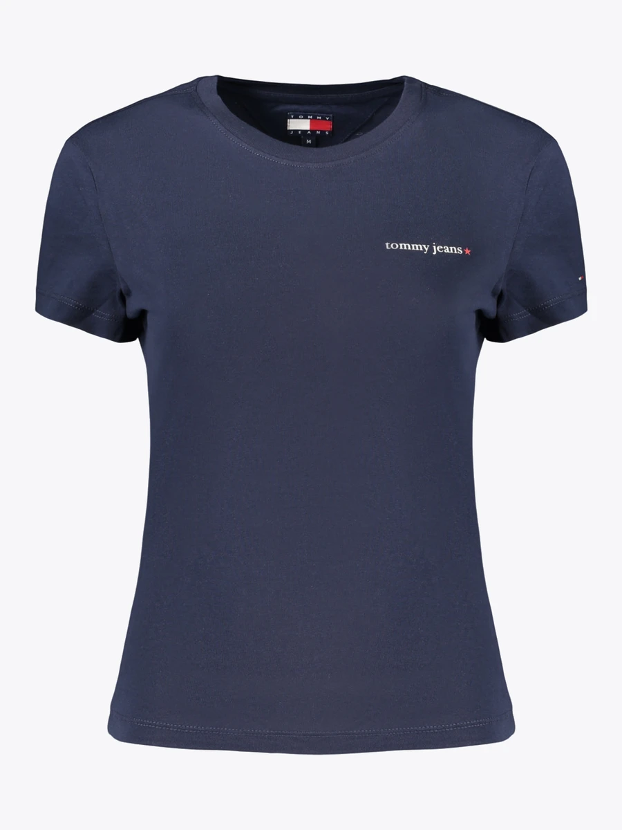 Tricou Tommy Hilfiger pentru femei de culoare albastră