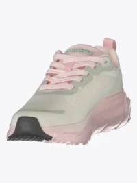 Sneakers damă U.S. Polo Assn. Albi cu detalii roz